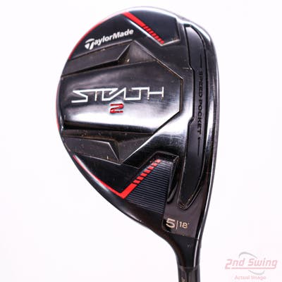 TaylorMade Stealth 2 Fairway Wood 5 Wood 5W 18° Fujikura Ventus Red TR 6 Graphite Stiff Right Handed 42.5in