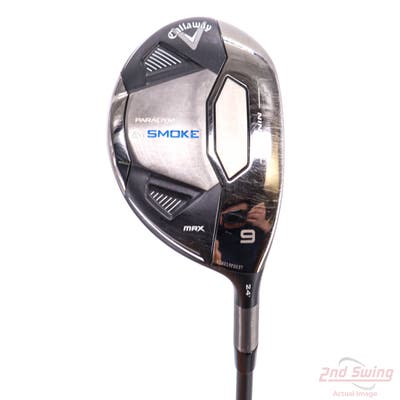 Callaway Paradym Ai Smoke Max Fairway Wood 9 Wood 9W 24° Project X Cypher 2.0 50 Graphite Senior Right Handed 41.75in