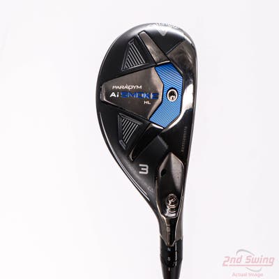 Callaway Paradym Ai Smoke HL Hybrid 3 Hybrid 18° Project X Cypher 2.0 70 Graphite Stiff Right Handed 41.25in