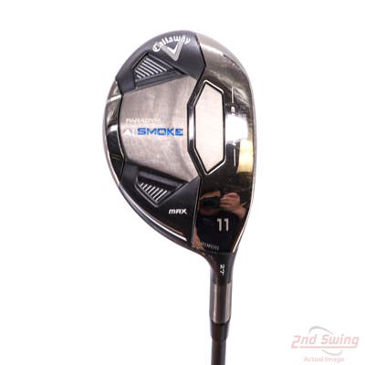 Callaway Paradym Ai Smoke Max Fairway Wood 11 Wood 11W 27° Project X Cypher 2.0 50 Graphite Senior Right Handed 41.25in