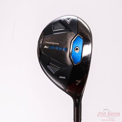 Callaway Paradym Ai Smoke Max Fairway Wood 7 Wood 7W 21° MCA Tensei AV-XLINK Blue 65 Graphite Regular Right Handed 42.25in