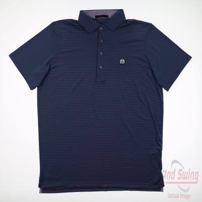 New W/ Logo Mens Greyson Polo Large L Multi MSRP $118