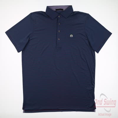 New W/ Logo Mens Greyson Polo X-Large XL Multi MSRP $118