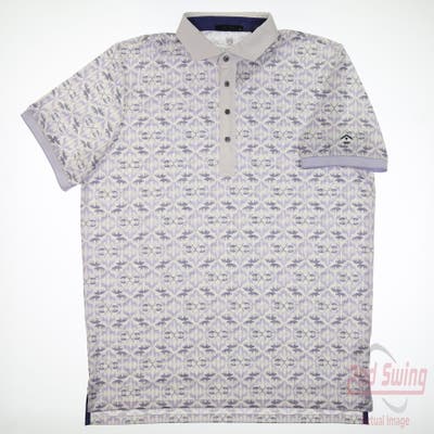 New W/ Logo Mens Greyson Polo X-Large XL Multi MSRP $118