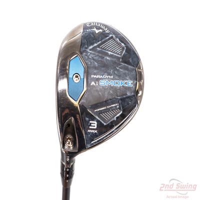 Callaway Paradym Ai Smoke Max Fairway Wood 3 Wood 3W 15° MCA Tensei AV-XLINK Blue 65 Graphite Regular Left Handed 43.25in