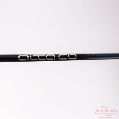 Used W/ Ping RH Adapter Ping ALTA CB 70 Slate 70g Hybrid Shaft Stiff 40.25in