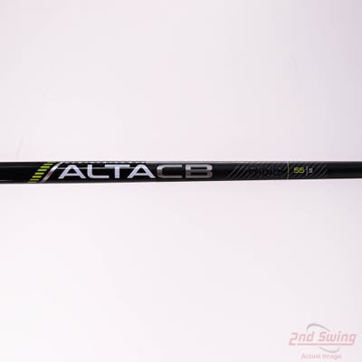 Used W/ Ping RH Adapter Ping ALTA CB 55 Black 55g Driver Shaft Stiff 44.75in