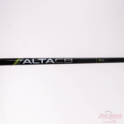 Used W/ Ping RH Adapter Ping ALTA CB 70 Black 70g Hybrid Shaft Regular 37.75in