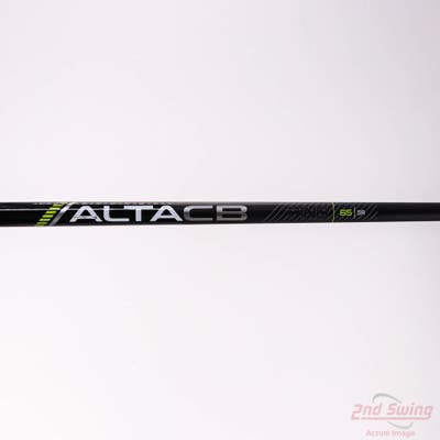 Used W/ Ping RH Adapter Ping ALTA CB 65 Black 65g Fairway Shaft Senior 42.5in