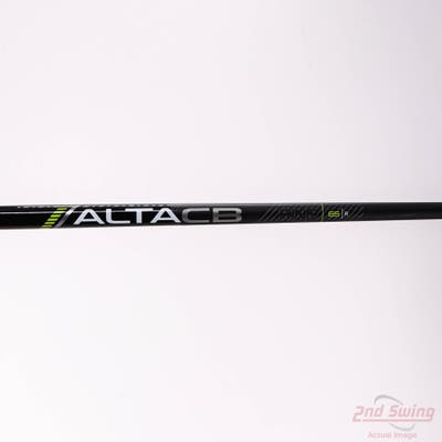 Used W/ Ping RH Adapter Ping ALTA CB 65 Black 65g Fairway Shaft Regular 41.5in