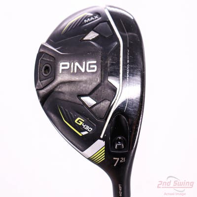 Ping G430 MAX Fairway Wood 7 Wood 7W 21° ALTA CB 65 Black Graphite Regular Right Handed 42.0in