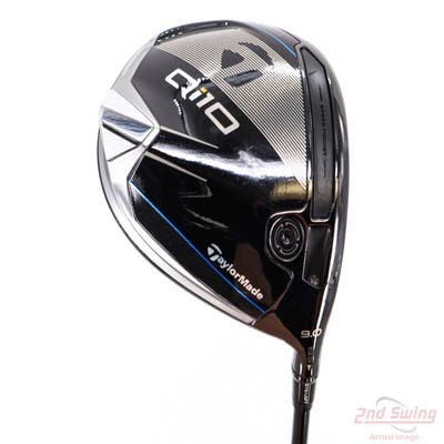 Mint TaylorMade Qi10 Driver 9° PX HZRDUS Smoke Red RDX 60 Graphite Regular Right Handed 45.5in