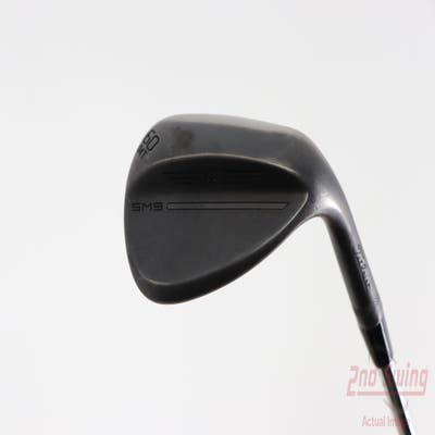 Titleist Vokey SM9 Jet Black Wedge Lob LW 60° 4 Deg Bounce T Grind Titleist Vokey BV Steel Wedge Flex Right Handed 34.75in