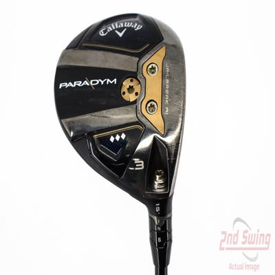 Callaway Paradym Triple Diamond Fairway Wood 3 Wood 3W 15° MRC Tensei CK Pro Orange 80 Graphite Tour X-Stiff Right Handed 43.5in