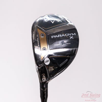 Mint Callaway Paradym X Fairway Wood 3 Wood 3W 15° Oban Devotion 5 Graphite Regular Left Handed 44.0in