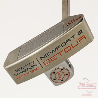 Mint Titleist Scotty Cameron Detour Newport 2 Putter Steel Right Handed 34.0in