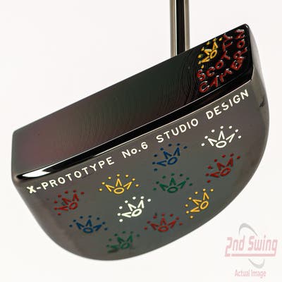 Mint Titleist Scotty Cameron X-Prototype Studio Design 6 Putter Steel Right Handed 35.0in W/ Headcover