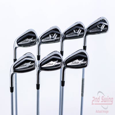 Titleist 2021 T300 Iron Set 5-PW GW Mitsubishi Tensei Red AM2 Graphite Ladies Left Handed 37.25in