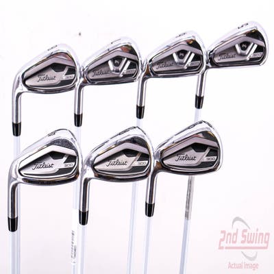 Titleist 2021 T300 Iron Set 5-PW GW Mitsubishi Tensei Red AM2 Graphite Ladies Left Handed 37.25in