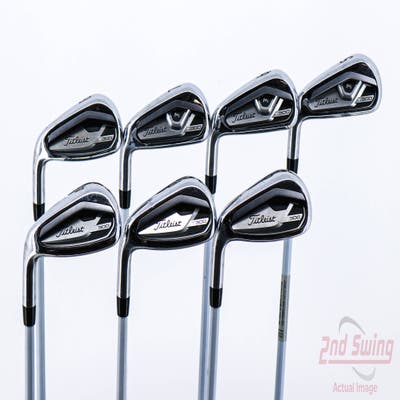 Titleist 2021 T300 Iron Set 5-PW GW Mitsubishi Tensei Red AM2 Graphite Ladies Left Handed 37.25in