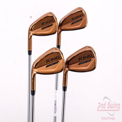 Cobra KING Forged Tec Copper Iron Set 7-PW Aldila Rogue Pro 65 Graphite Regular Left Handed 37.5in