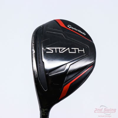 TaylorMade Stealth Fairway Wood 3 Wood HL 16.5° Fujikura Ventus Red 5 Graphite Senior Left Handed 44.0in