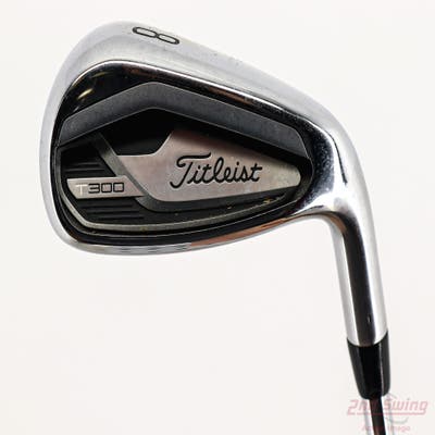 Titleist 2021 T300 Single Iron 8 Iron True Temper AMT Red R300 Steel Regular Right Handed 36.75in