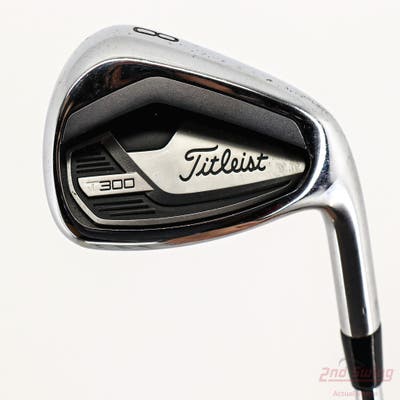 Titleist 2021 T300 Single Iron 8 Iron True Temper AMT Red R300 Steel Regular Right Handed 36.75in