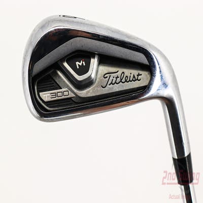 Titleist 2021 T300 Single Iron 6 Iron True Temper AMT Red R300 Steel Regular Right Handed 37.75in