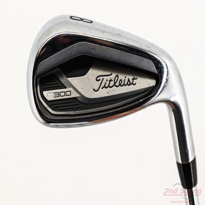 Titleist 2021 T300 Single Iron 8 Iron True Temper AMT Red R300 Steel Regular Right Handed 36.75in