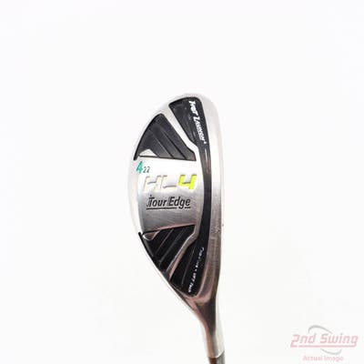 Tour Edge Hot Launch 4 Hybrid 4 Hybrid 22° UST Mamiya HL4 Graphite Senior Right Handed 38.25in