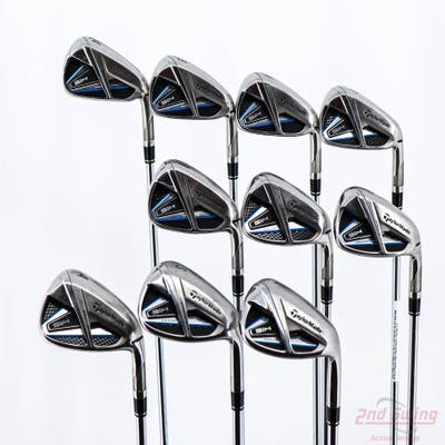 TaylorMade SIM MAX Iron Set 4-PW AW SW LW FST KBS MAX 85 Steel Regular Right Handed 38.5in