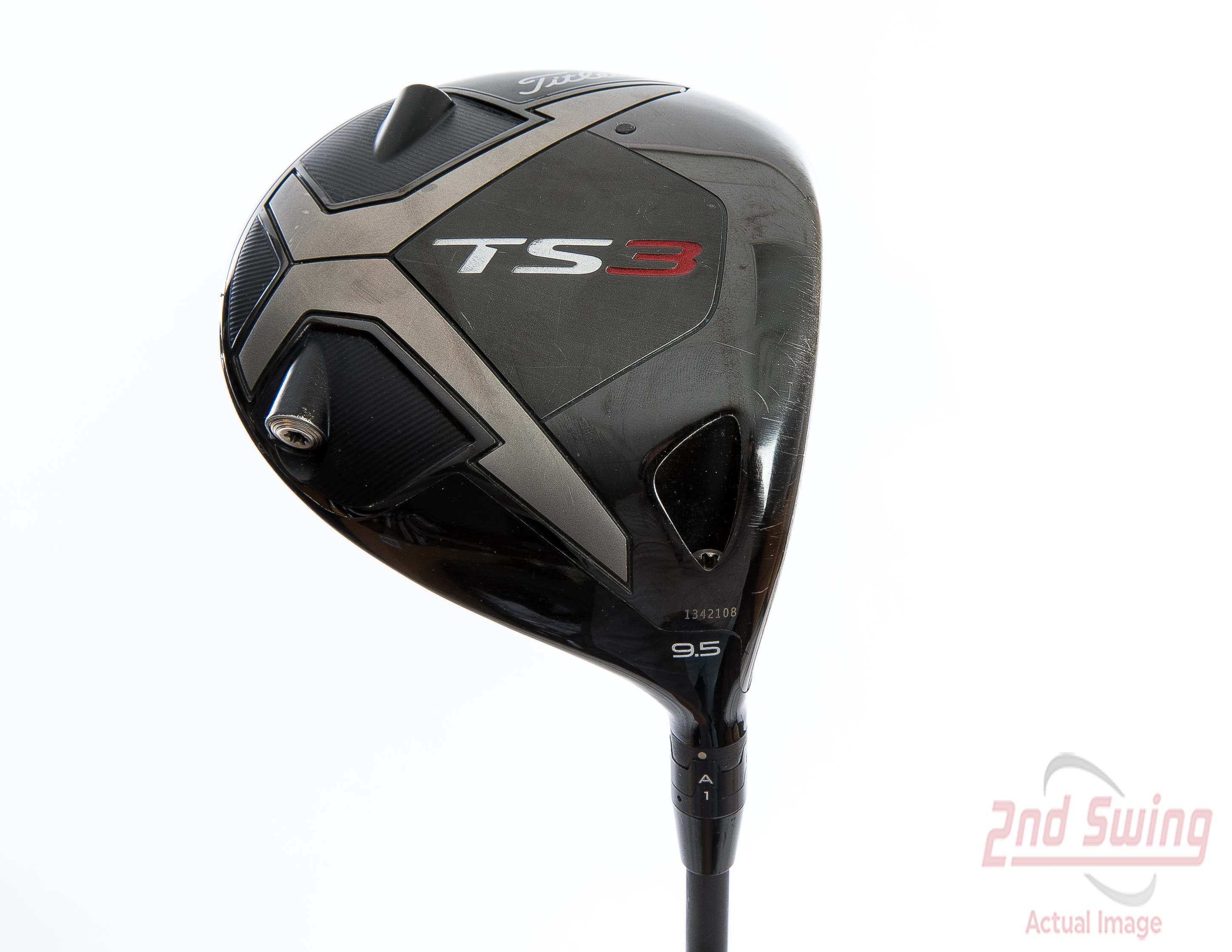 Titleist TS3 Driver 9.5° PX HZRDUS Smoke Black 60 Graphite Stiff Right  Handed 45.5in