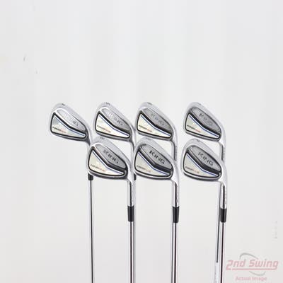 Cobra King Forged One Length Iron Set 4-PW FST KBS Tour FLT Steel Stiff Right Handed STD