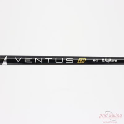 Used W/ TaylorMade RH Adapter Fujikura Ventus TR Velocore Black 60g Driver Shaft X-Stiff 44.0in