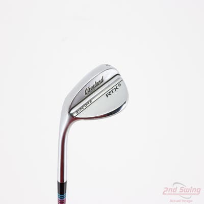 Cleveland RTX 6 ZipCore Tour Satin Wedge Sand SW 56° 10 Deg Bounce Mid Project X LZ 6.0 Steel Stiff Left Handed 35.75in