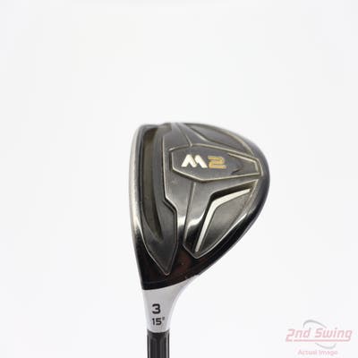 TaylorMade 2016 M2 Fairway Wood 3 Wood 3W 15° TM Reax 65 Graphite Regular Left Handed 43.25in