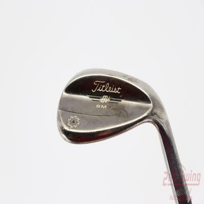 Titleist Vokey SM7 Brushed Steel Wedge Lob LW 58° 12 Deg Bounce D Grind FST KBS Tour Steel Regular Right Handed 34.75in