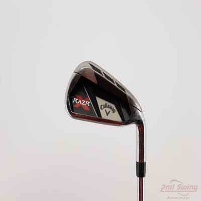 Callaway Razr X Single Iron 6 Iron Callaway Razr X Iron Steel Steel Uniflex Right Handed 37.0in