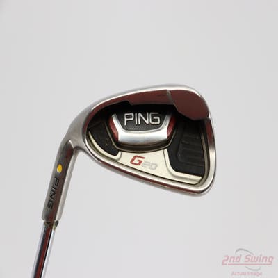 Ping G20 Single Iron 6 Iron Ping ZZ Lite Steel Regular Left Handed Yellow Dot 37.25in