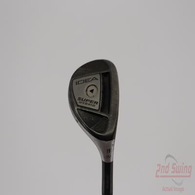 Adams 2012 Idea Super Hybrid 3 Hybrid 19° Mitsubishi Fubuki AX 350h Graphite Regular Right Handed 40.5in