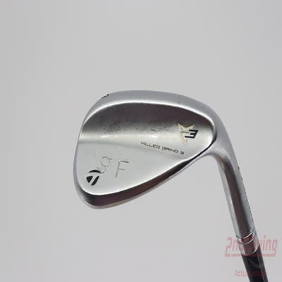 TaylorMade Milled Grind 3 Raw Chrome Wedge Lob LW 60° 10 Deg Bounce Dynamic Gold Tour Issue S200 Steel Stiff Right Handed 35.0in