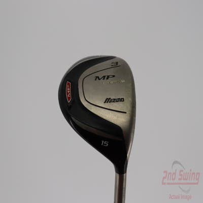 Mizuno 2010 MP Titanium Fairway Wood 3 Wood 3W 15° Mitsubishi Rayon Fubuki Graphite Stiff Right Handed 43.25in