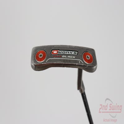 Odyssey O-Works Black 1 Putter Slight Arc Steel Right Handed 36.5in