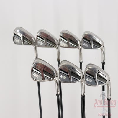 TaylorMade M5 Iron Set 4-PW Kuro Kage Black Iron 70 Graphite Stiff Right Handed 37.75in