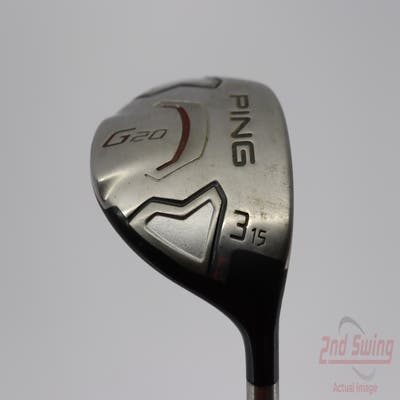 Ping G20 Fairway Wood 3 Wood 3W 15° Matrix Ozik F7M2 Graphite Stiff Right Handed 43.0in