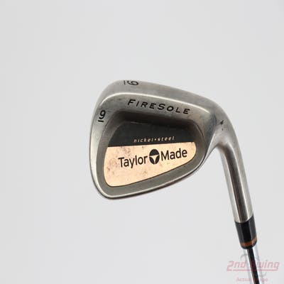 TaylorMade Firesole Single Iron 9 Iron Stock Steel Shaft Steel Regular Right Handed 35.5in