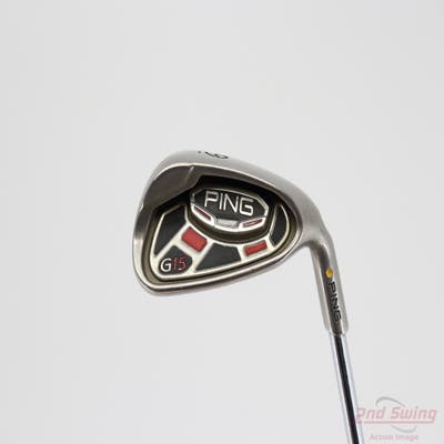 Ping G15 Single Iron 9 Iron 9° Stock Steel Stiff Right Handed Yellow Dot 36.0in