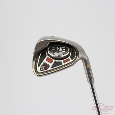 Ping G15 Single Iron 7 Iron Stock Steel Stiff Right Handed Gold Dot 37.0in