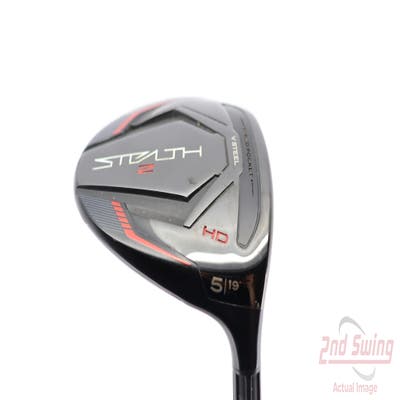 TaylorMade Stealth 2 HD Fairway Wood 5 Wood 5W 19° Fujikura Speeder NX Red 50 Graphite Senior Right Handed 41.5in